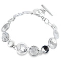 Sterling Silver Popcorn Bracelet - Reeves & Reeves