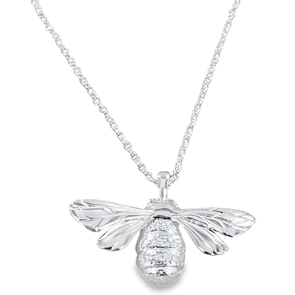 Sterling Silver Queen Bee Necklace - Reeves & Reeves
