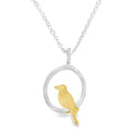 Sterling Silver Single Bird Necklace - Reeves & Reeves
