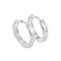 Sterling Silver Sleepy Jean Hoop Earrings - Reeves & Reeves