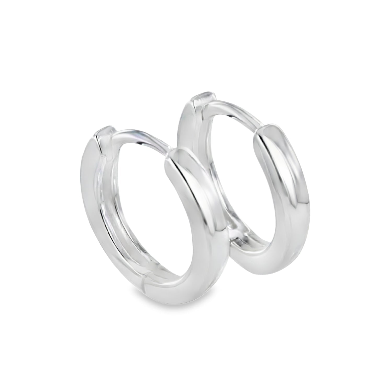 Sterling Silver Sleepy Jean Hoop Earrings - Reeves & Reeves