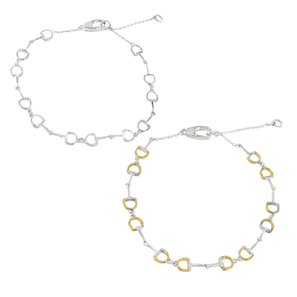 Sterling Silver Snaffle Bracelet - Reeves & Reeves
