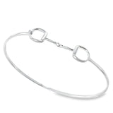 Sterling Silver Snaffle Cuff - Reeves & Reeves