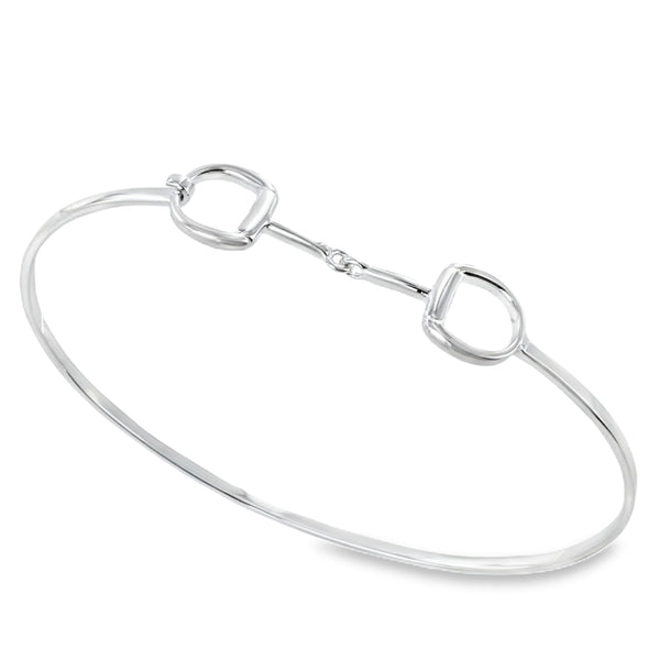 Sterling Silver Snaffle Cuff - Reeves & Reeves