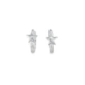 Sterling Silver Star Sleeper Earrings - Reeves & Reeves