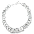 Sterling Silver Statement Orbit Necklace - Reeves & Reeves