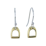 Sterling Silver Stirrup Drop Earring - Reeves & Reeves