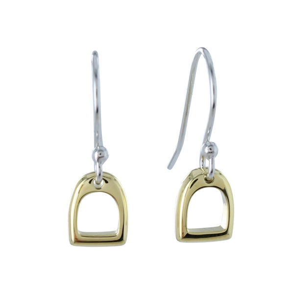 Sterling Silver Stirrup Drop Earring - Reeves & Reeves
