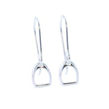 Sterling Silver Stirrup Drop Earring