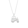 Sterling Silver Tractor Necklace - Reeves & Reeves