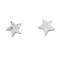 Sterling Silver Trio Star Stud Earrings - Reeves & Reeves