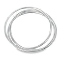 Sterling Silver Triple Bangle - Reeves & Reeves