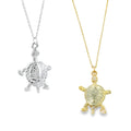 Sterling Silver Turtle Necklace - Reeves & Reeves