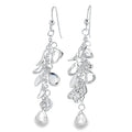 Sterling Silver Waterfall Hook Earrings - Reeves & Reeves