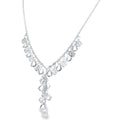 Sterling Silver Waterfall Necklace - Reeves & Reeves