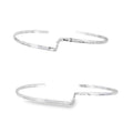 Sterling Silver Wishbone Cuff Bracelet - Reeves & Reeves