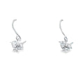 Sterling Silver Wren Drop Earrings - Reeves & Reeves