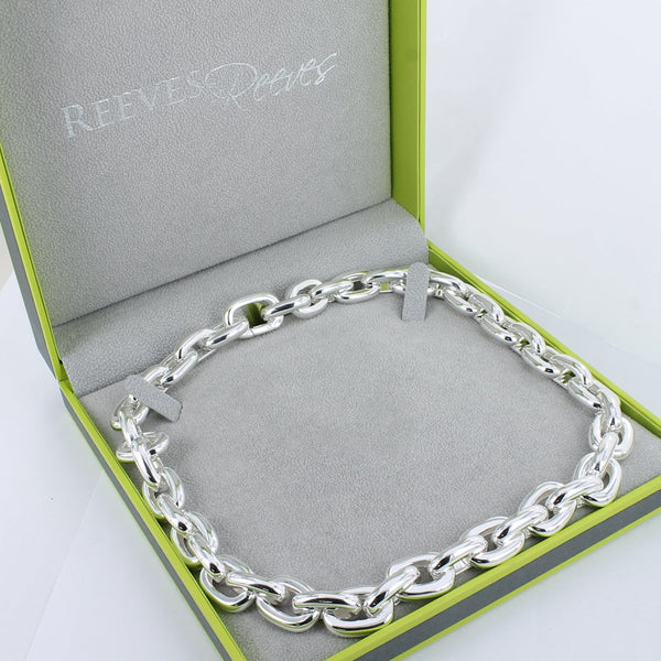 Super size Paperclip Necklace - Reeves & Reeves