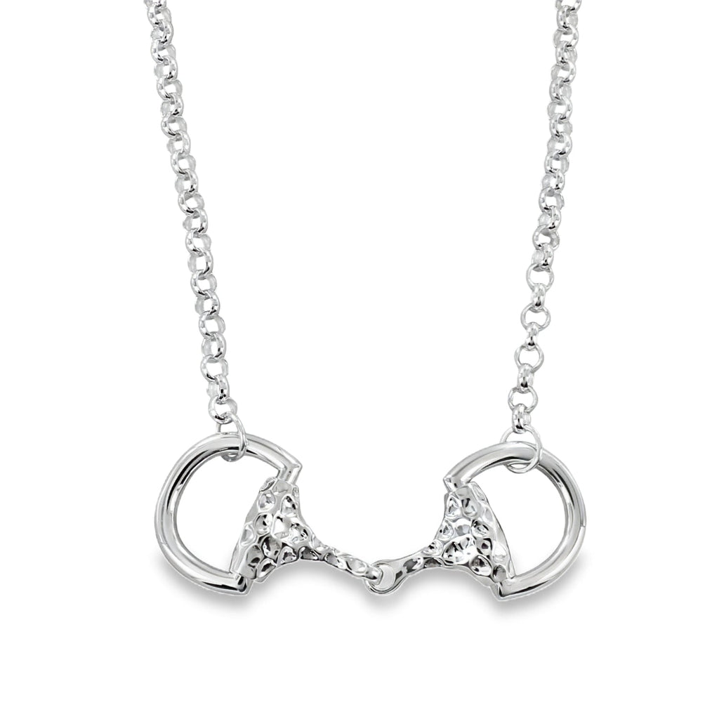 Supersize Detailed Snaffle Necklace - Reeves & Reeves
