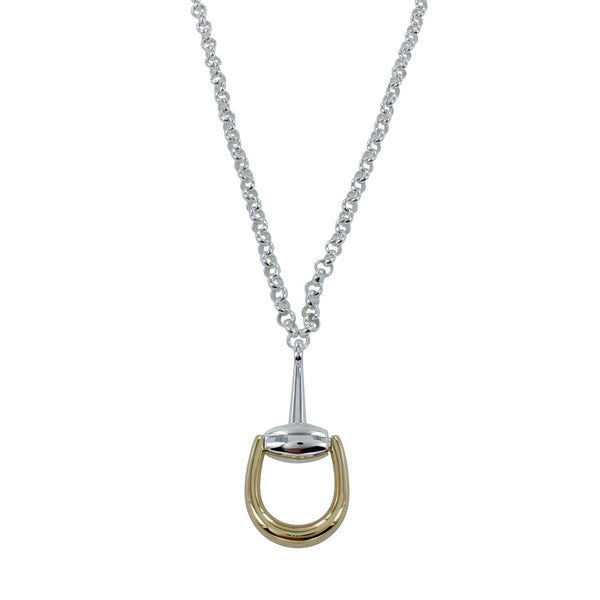 Supersize Half Snaffle Necklace - Reeves & Reeves