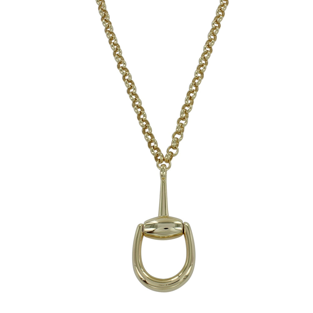 Supersize Half Snaffle Necklace - Reeves & Reeves