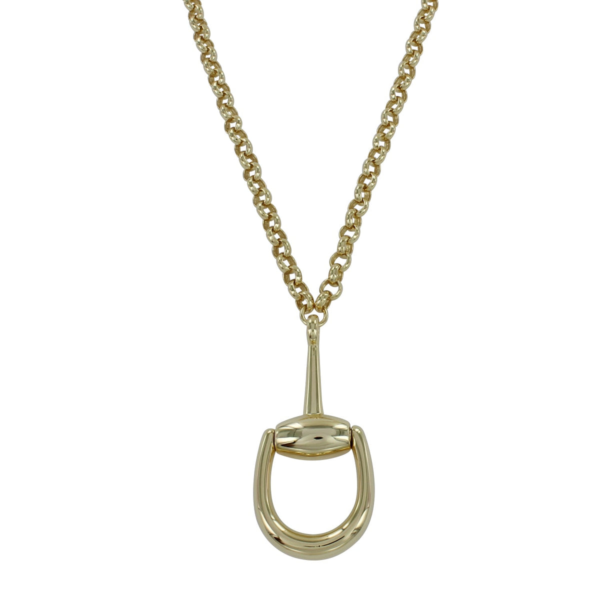Supersize Half Snaffle Necklace - Reeves & Reeves