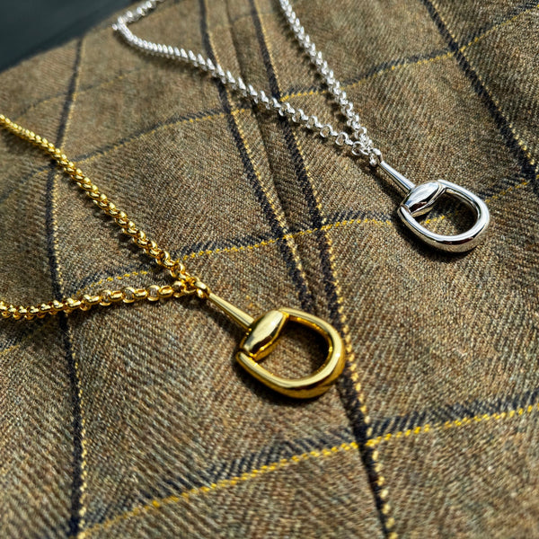 Supersize Half Snaffle Necklace - Reeves & Reeves