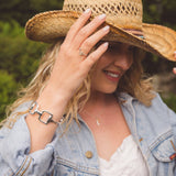 Supersized Smart Snaffle Cuff Bracelet - Reeves & Reeves