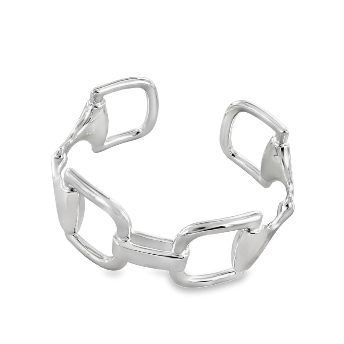 Supersized Smart Snaffle Cuff Bracelet - Reeves & Reeves