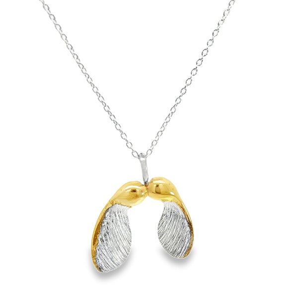 Sycamore Necklace in Sterling Silver - Reeves & Reeves