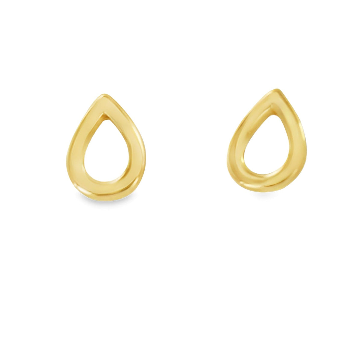 Tear Drop Sterling Silver Stud - Reeves & Reeves