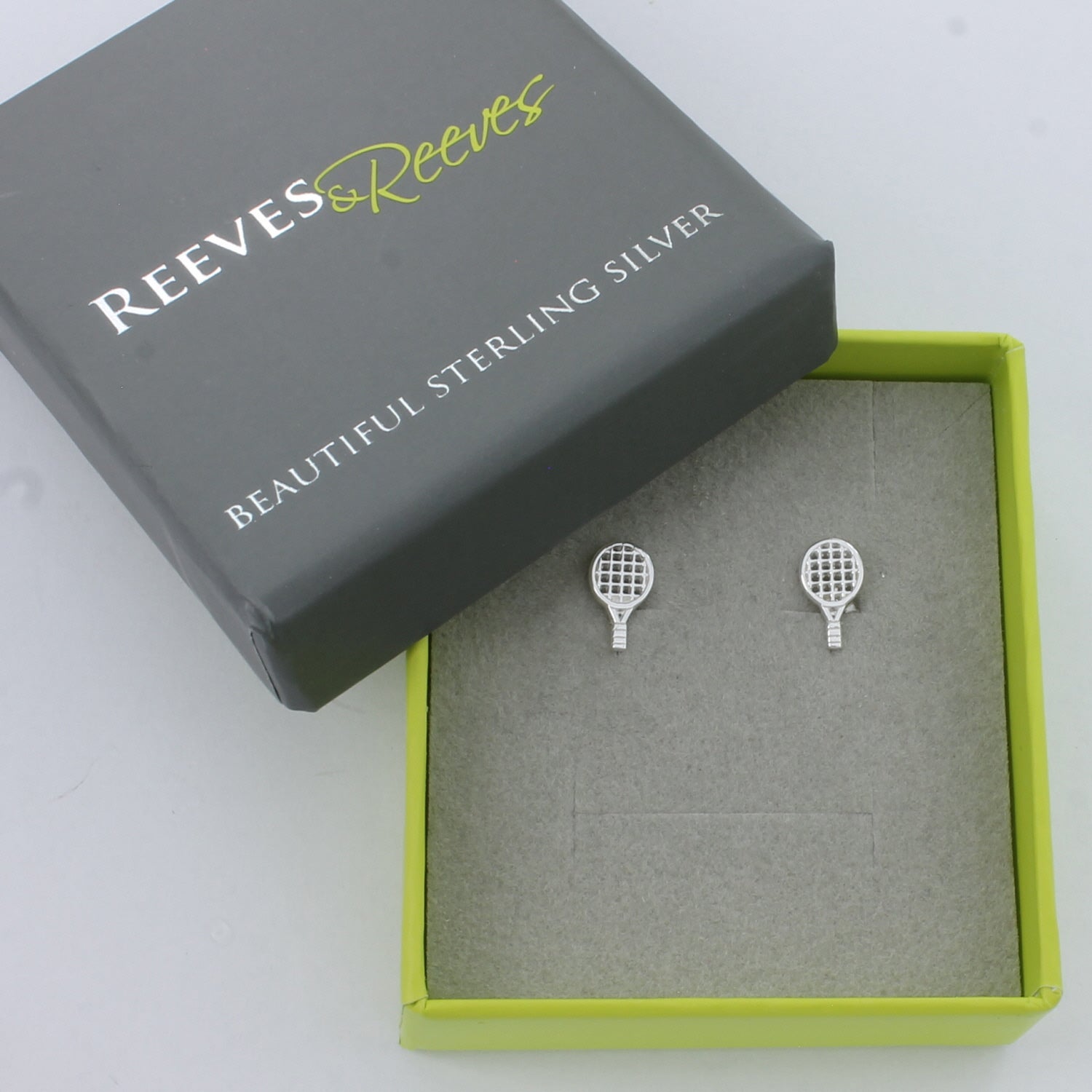 Tennis Stud Earrings - Reeves & Reeves