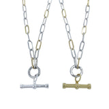 Two Tone Cleo Necklace - Reeves & Reeves