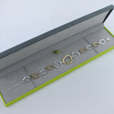 Two Tone Ringlets Bracelet - Reeves & Reeves