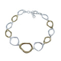 Two Tone Ringlets Bracelet - Reeves & Reeves