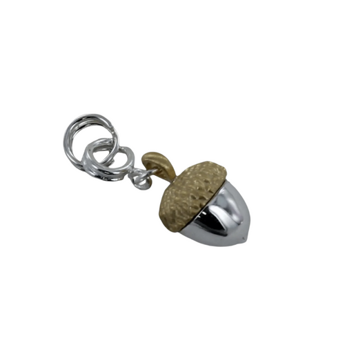 Acorn Sterling Silver Charm - Reeves & Reeves