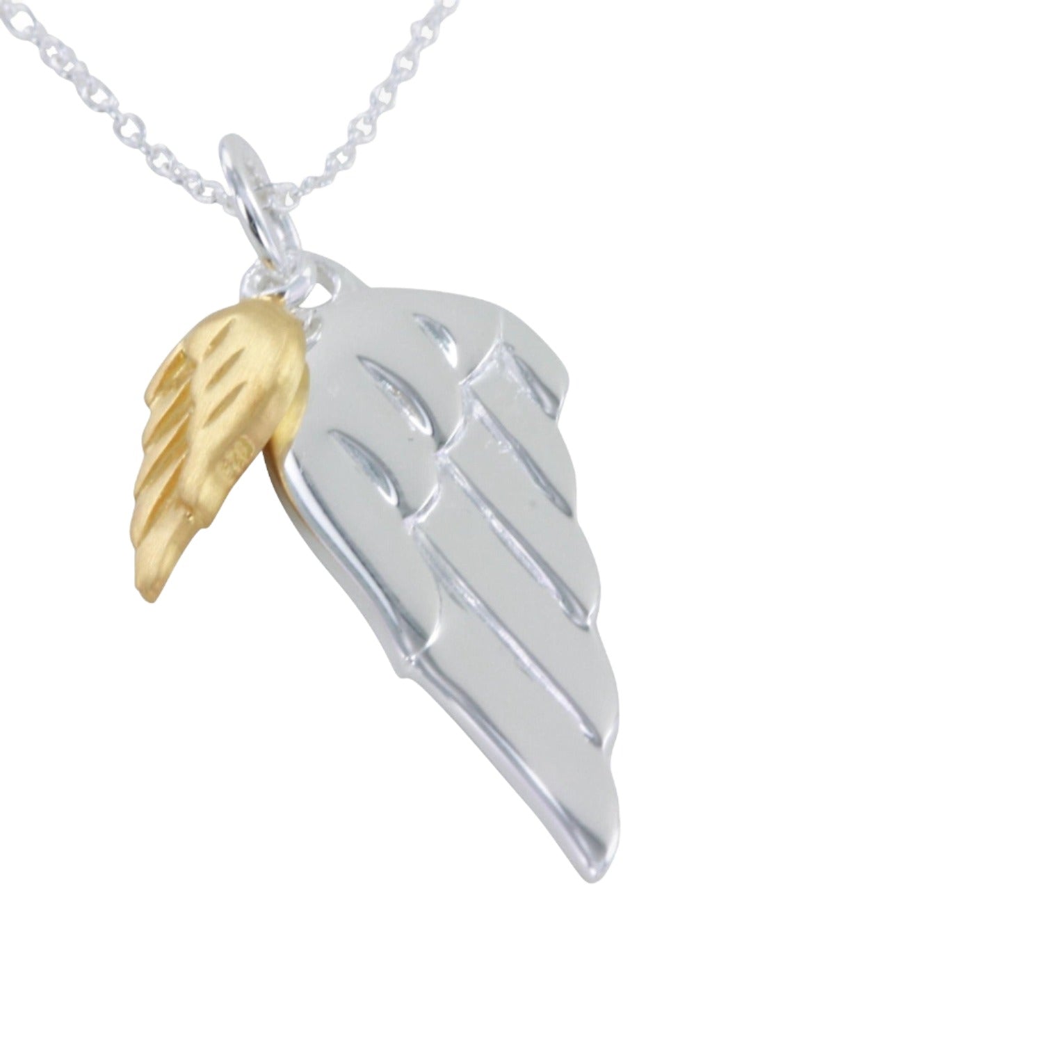 Angel Wings Necklace | Sterling Silver – Reeves & Reeves