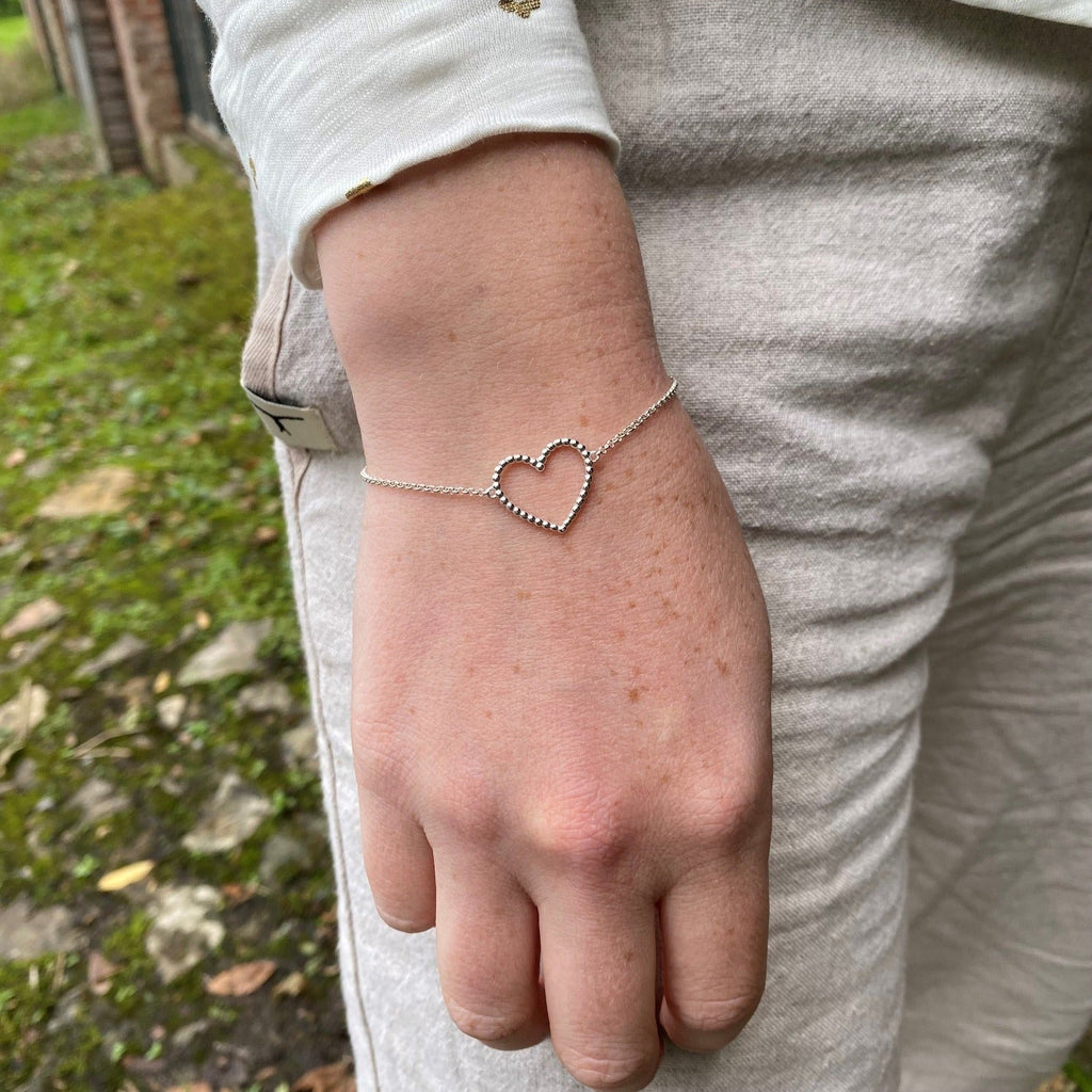 Beaded Heart Bracelet - Reeves & Reeves