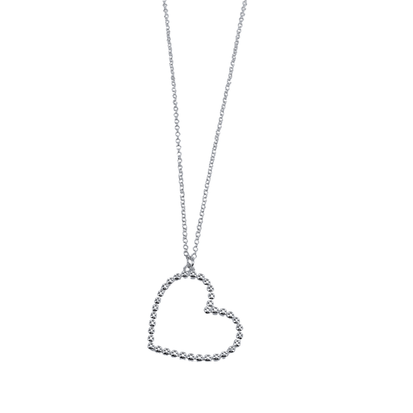 Beaded Heart Necklace - Reeves & Reeves