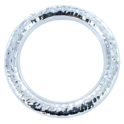 Beautiful Bangle Large in Sterling Silver - Reeves & Reeves