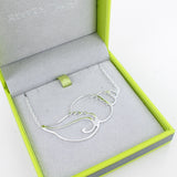 Beautiful Sterling Silver Large Shell Necklace - Reeves & Reeves