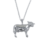 Buttercup the Cow Sterling Silver Necklace - Reeves & Reeves