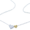 Cherish You Sterling Silver Heart Necklace - Reeves & Reeves