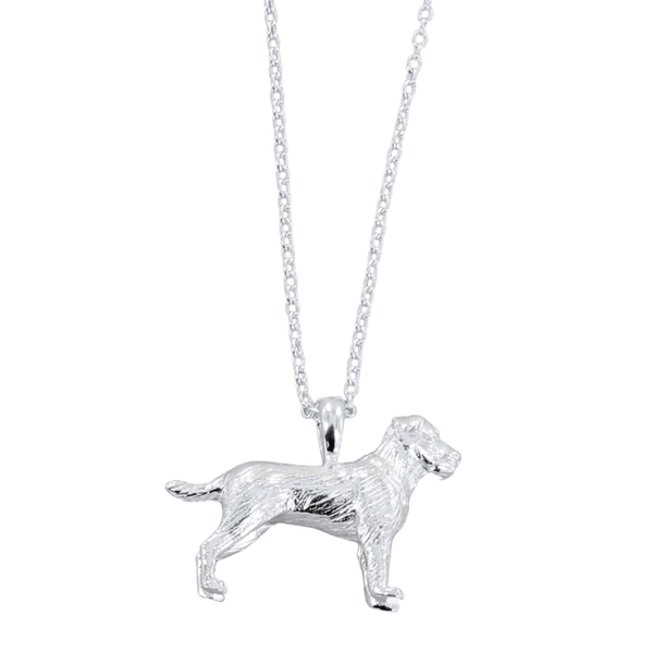 Classic Labrador Silver Necklace - Reeves & Reeves