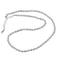 Dainty White Natural Pearl Necklace - Reeves & Reeves