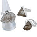 Exclusive Gold Routile Cocktail Rings - Reeves & Reeves