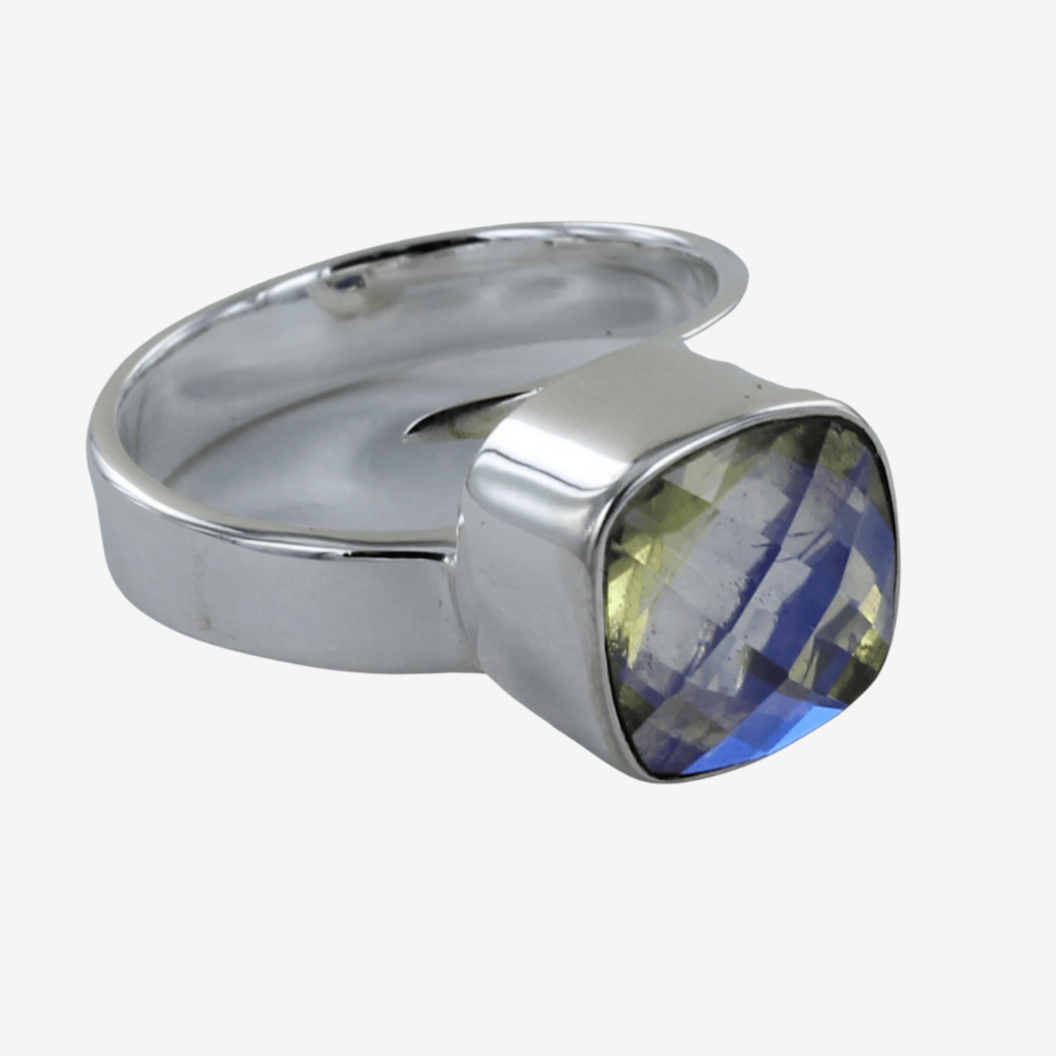 Exclusive Rainbow Moonstone Cocktail Rings - Reeves & Reeves