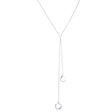 Falling Horseshoe and Stirrup Sterling Silver Necklace - Reeves & Reeves