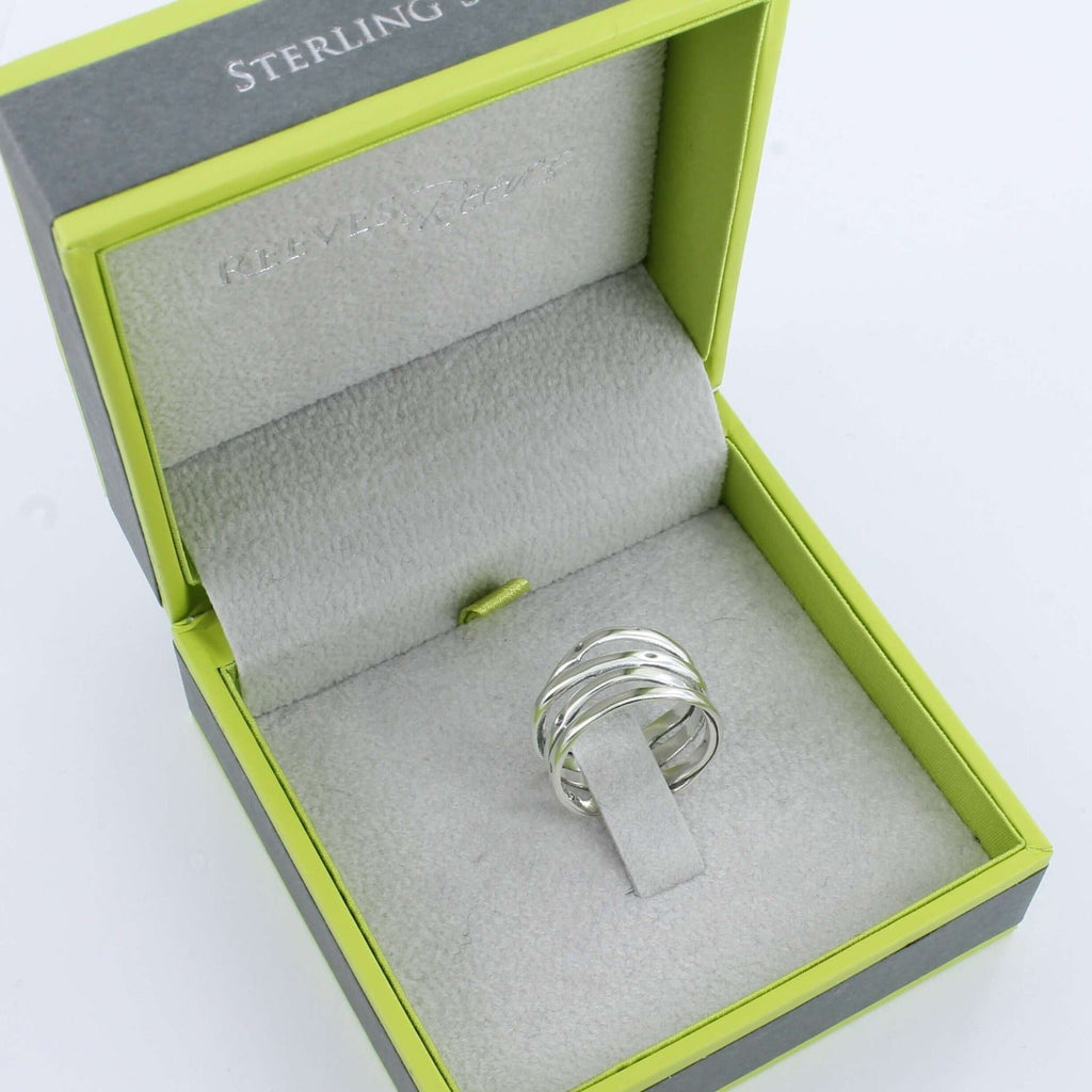 Four Line Dotted Ring - Reeves & Reeves