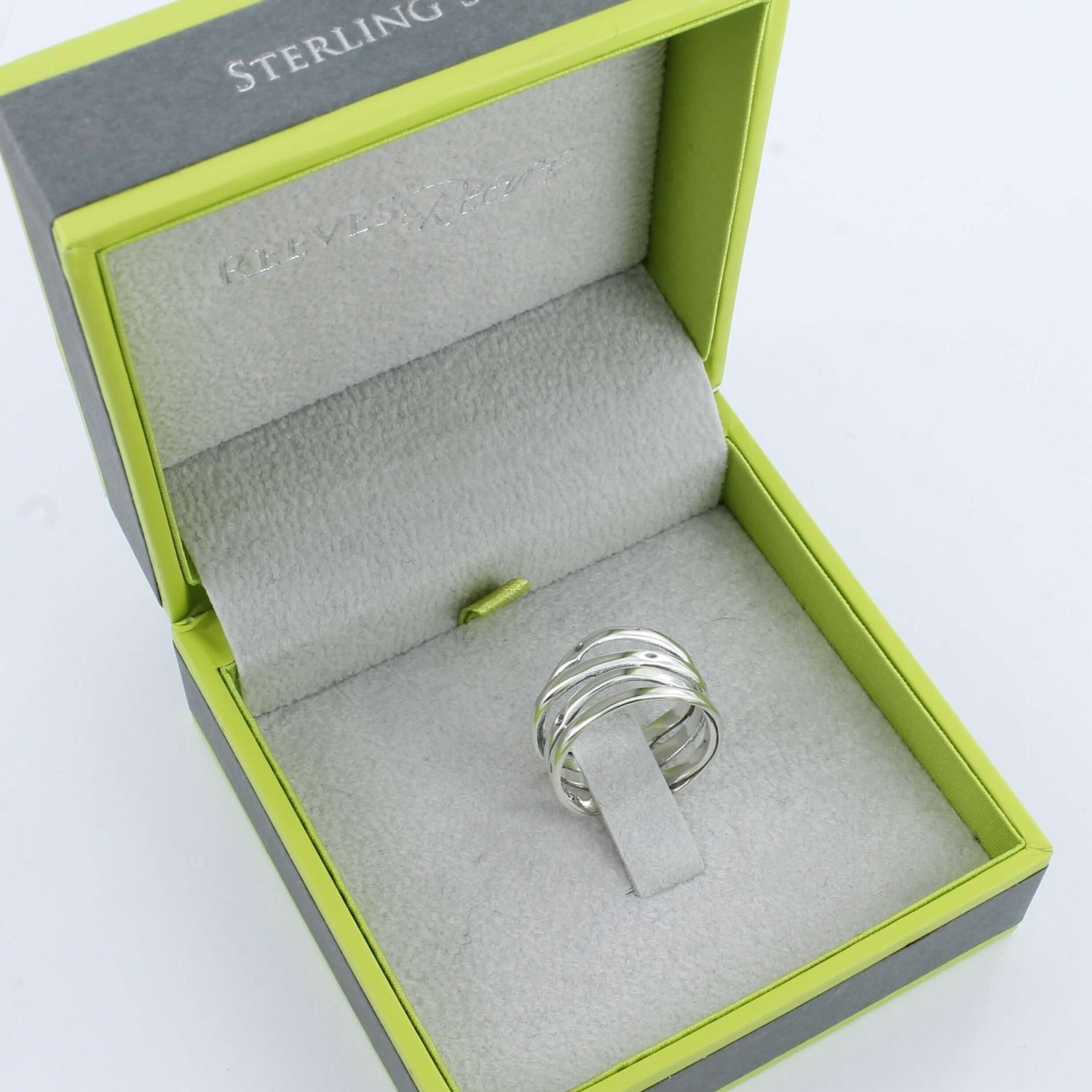 Four Line Dotted Ring - Reeves & Reeves